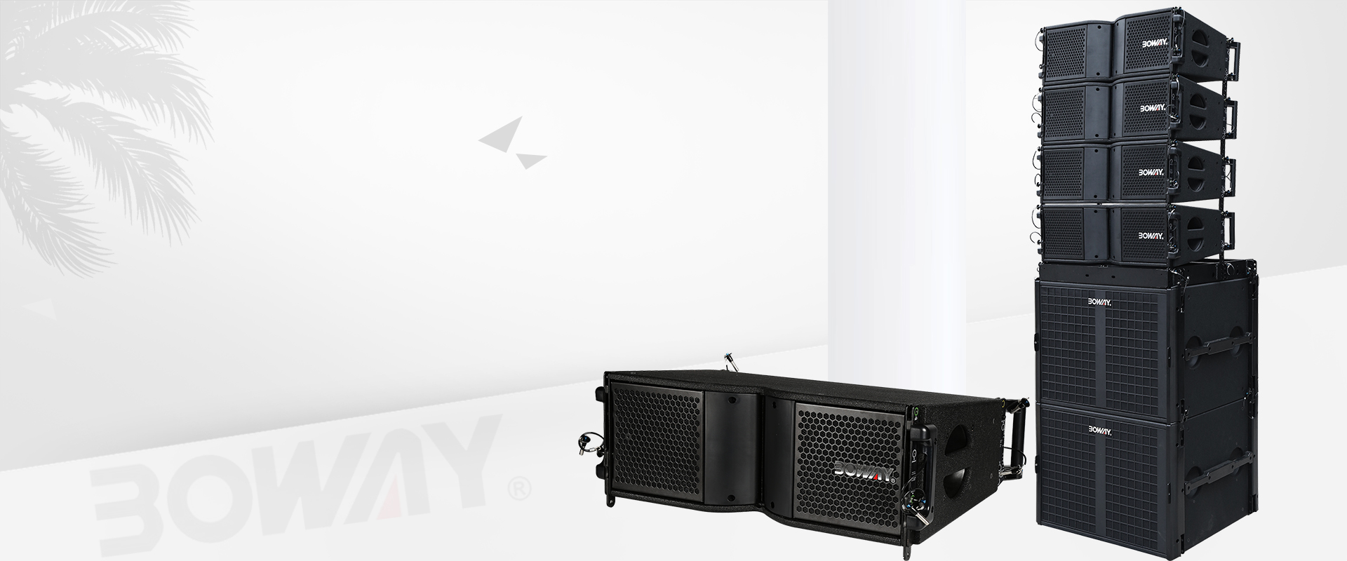 Line array, Live sound, amplifier, speaker, transducer BOWAY SOUND