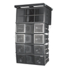 BW-2123 Dual 12" three way line array speaker set